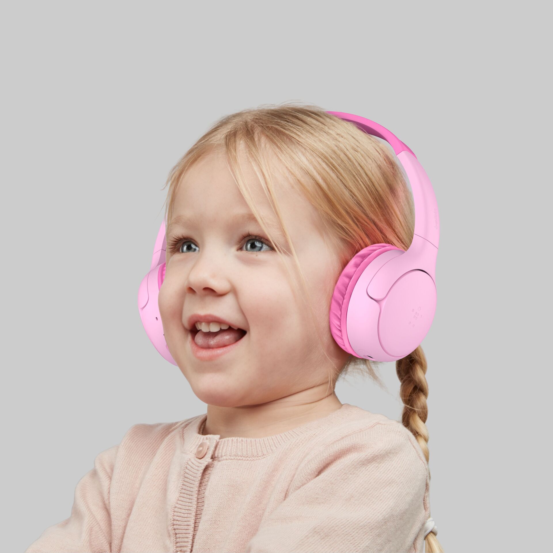 Kinderkopfhörer, Kopfhoerer, rosa, rosa Kopfhörer, Kinder