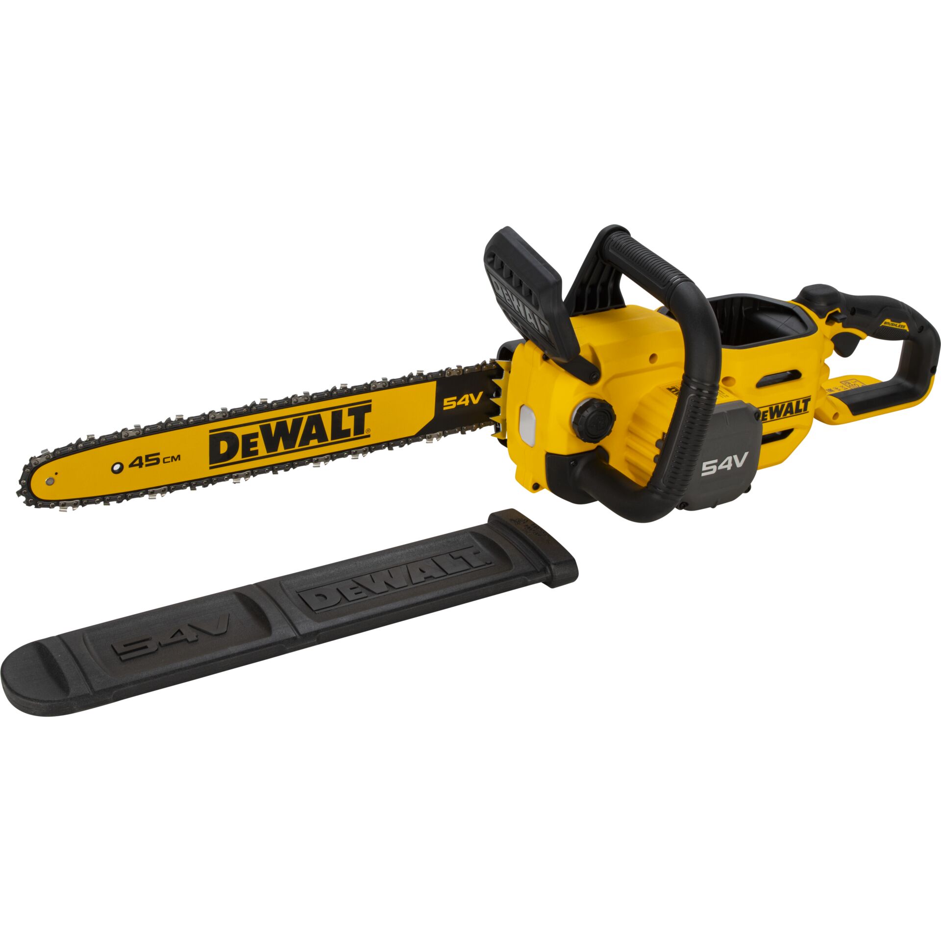 Kettensäge, Akku, 54V, Gelb, DeWalt