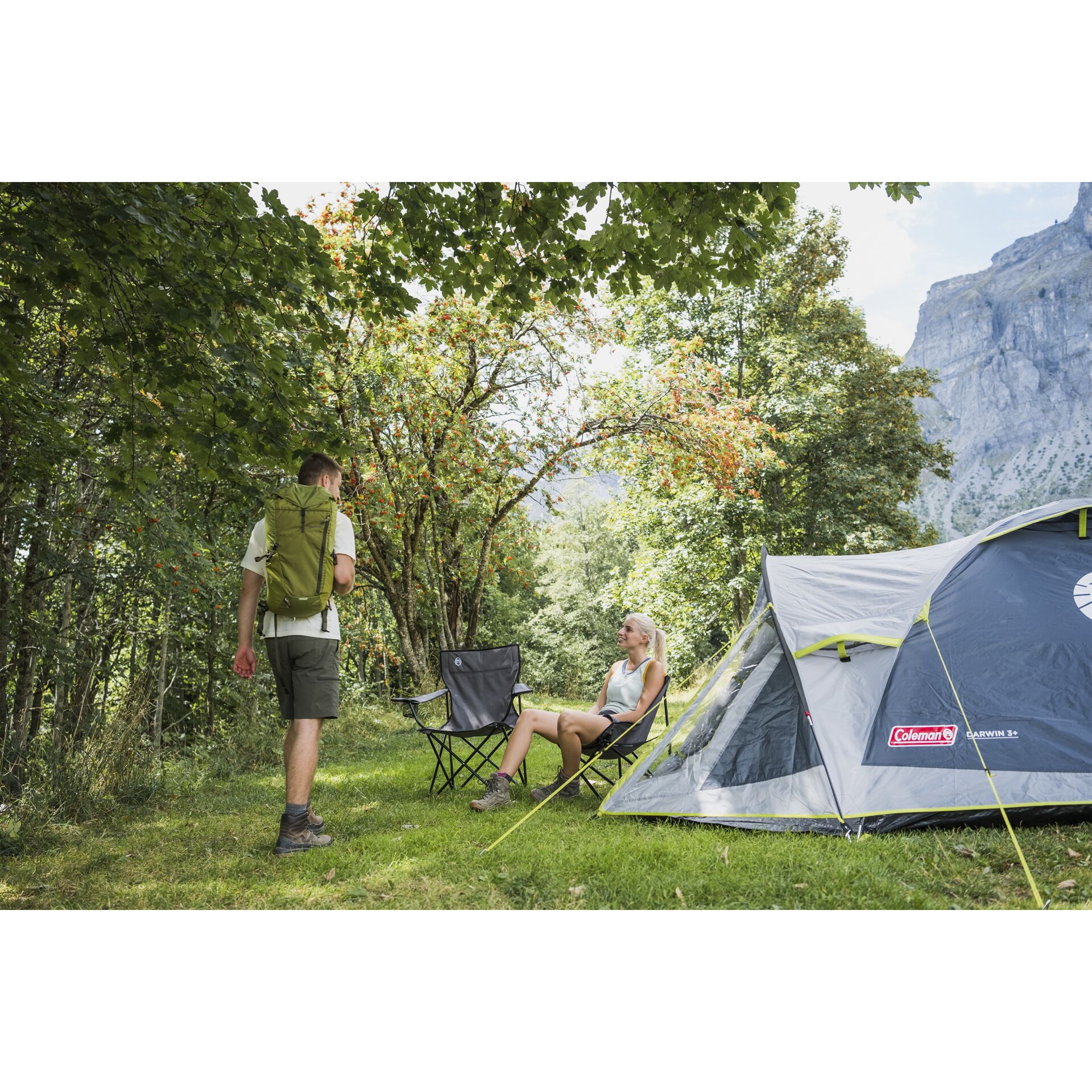 Draußen, Unterschlupf, Zelt, Stuhl, Campen