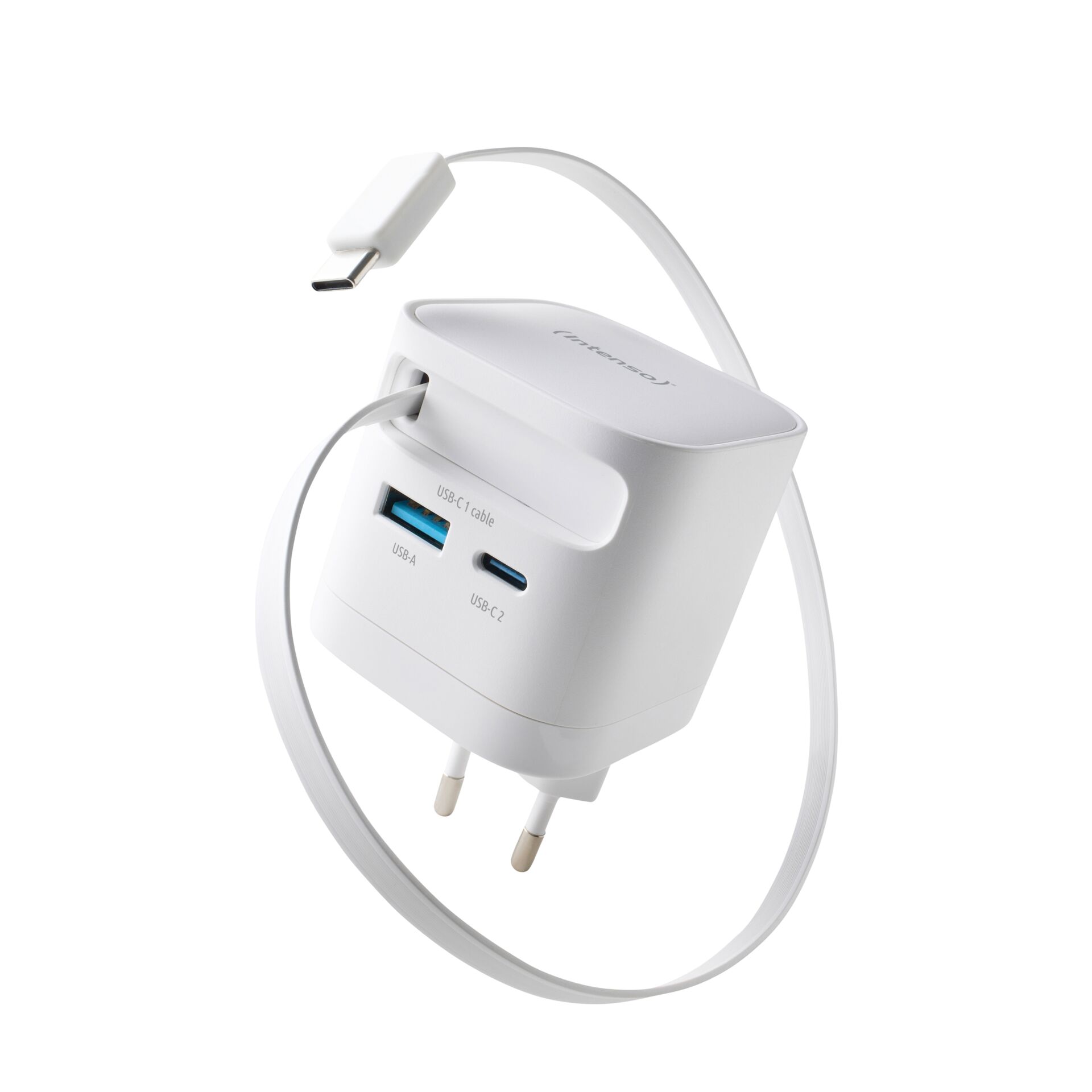 usb charger, multiport charger, wall plug, usb-a, usb-c