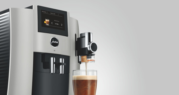 Kaffeemaschine, Espressomaschine, Pumpe, Milchaufschäumer, Kaffeeausgabe