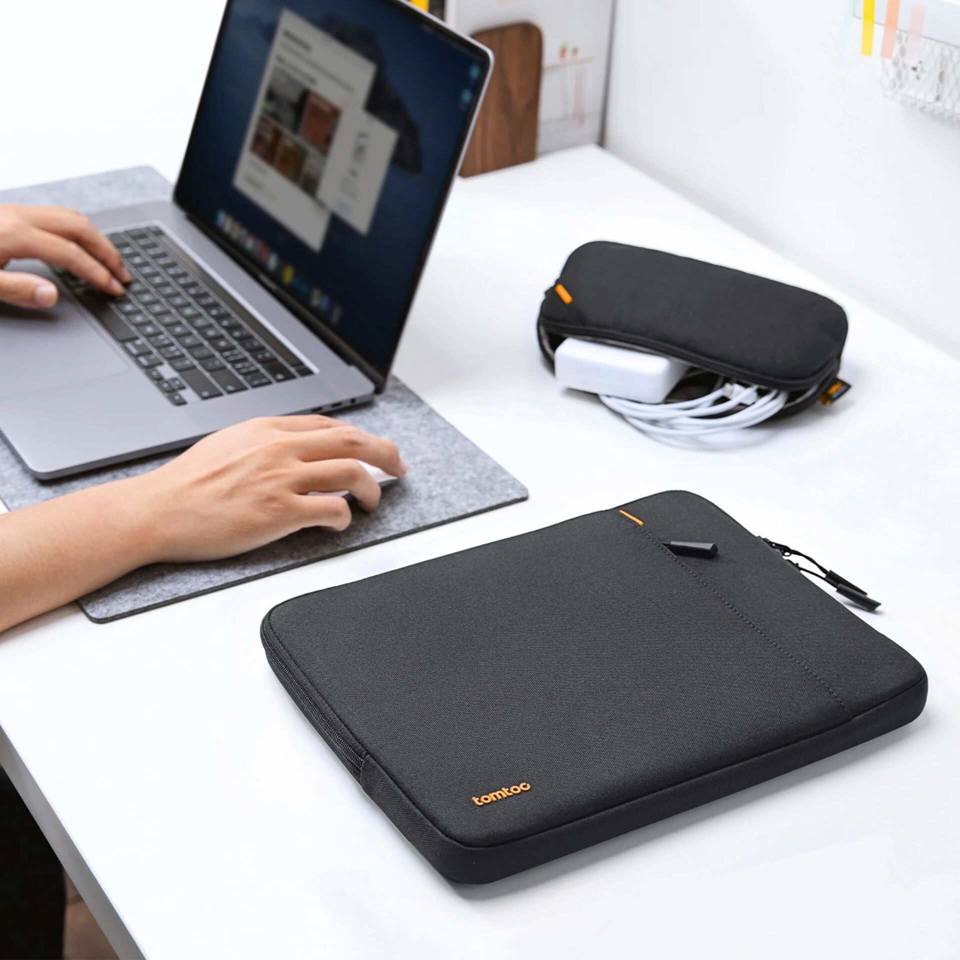 laptophülle, Tech-Hülle, Gewebetasche, MacBook-Hülle, Kabelorganisation