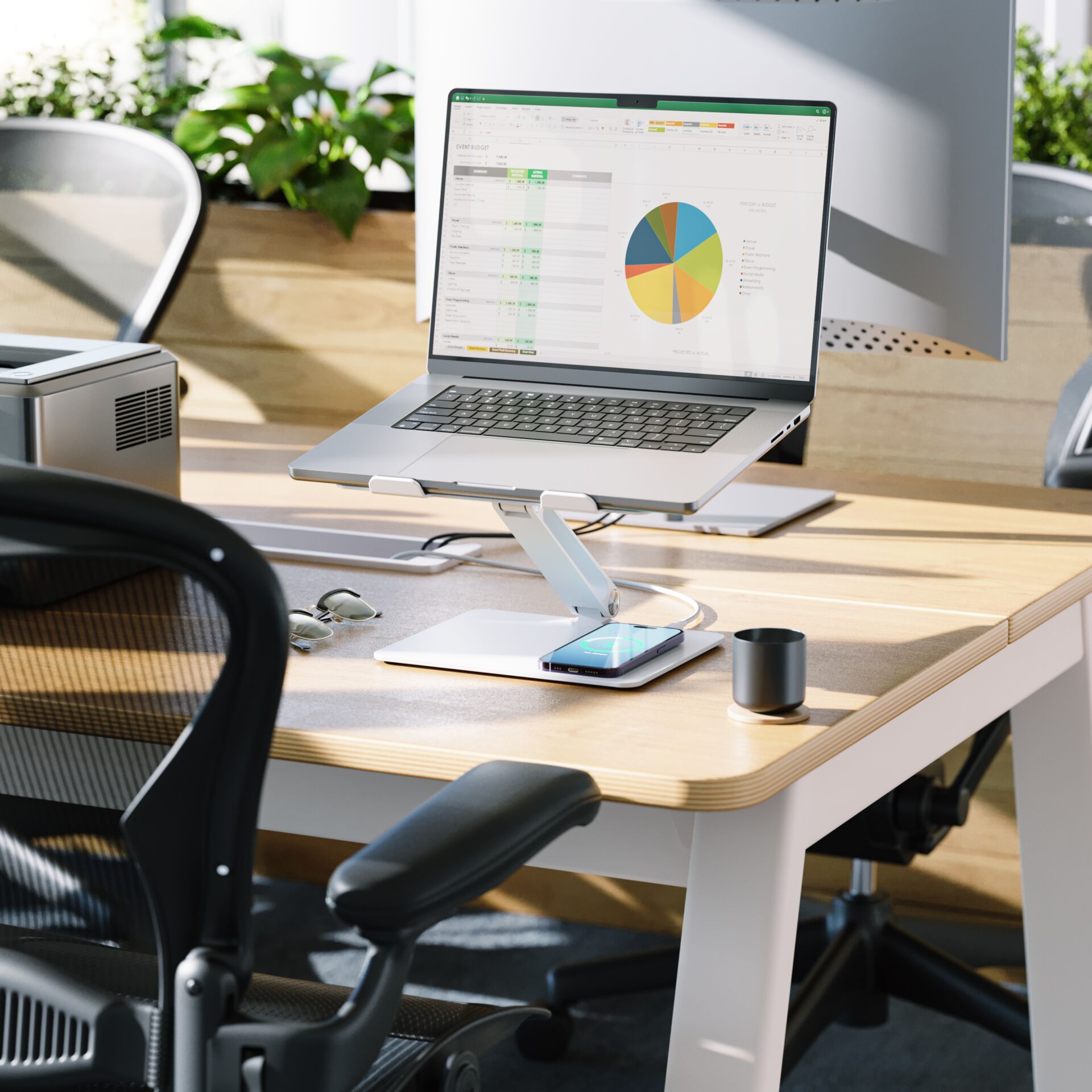 Moebel, Tabelle, Schreibtisch, Handy, Laptop