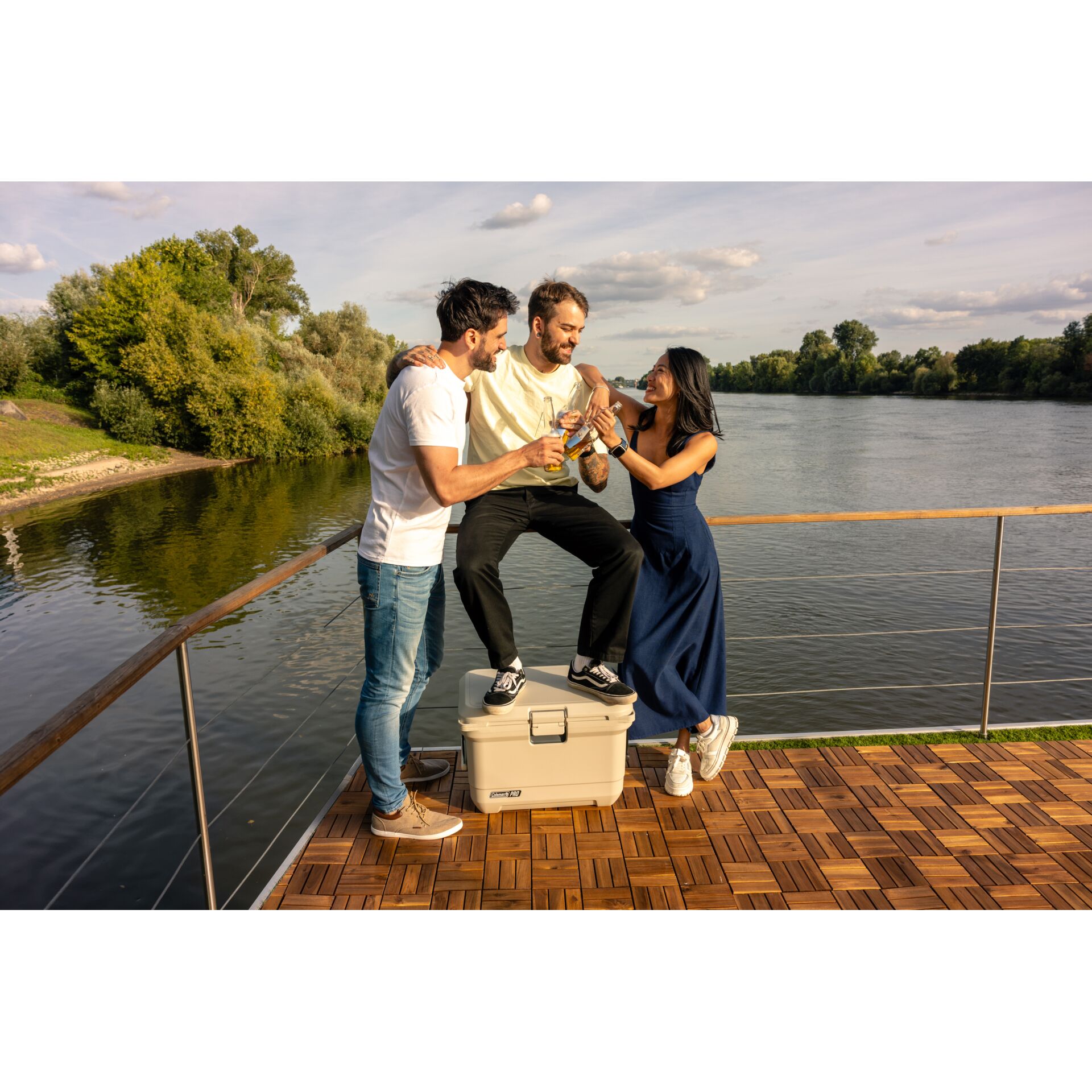 Hosen, Szenerie, Portrait, Uferpromenade, Schuh