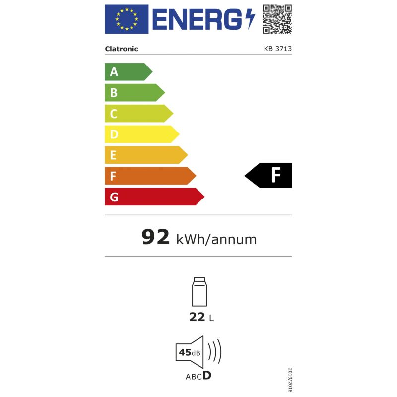 Clatronic KB 3713 N rot-grau  Kühlbox 12 & 230 Volt – Energieeffizienzklasse F